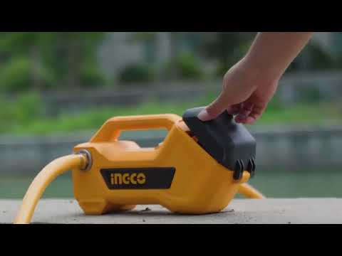 Charger la vidéo : Pompe de transfert sans fil lithium-ion P20S 20 V INGCO – TPLI2001 | Transfert rapide et mobilité totale