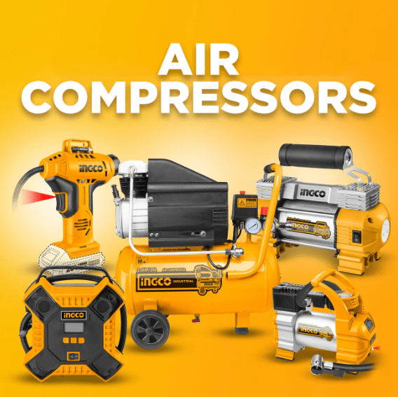 Compresseurs & accessoires d’air - INGCO TUNISIE ® | Site officiel