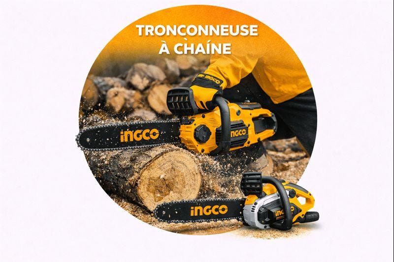 Tronçonneuse à Chaîne - INGCO TUNISIE ® | Site officiel