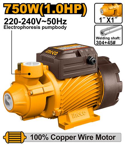 Pompe de Surface INGCO 750W (1.0HP) – VPM75068