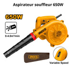 Aspirateur souffleur AB6038 ingco 650W - INGCO TUNISIE ® | Site officiel