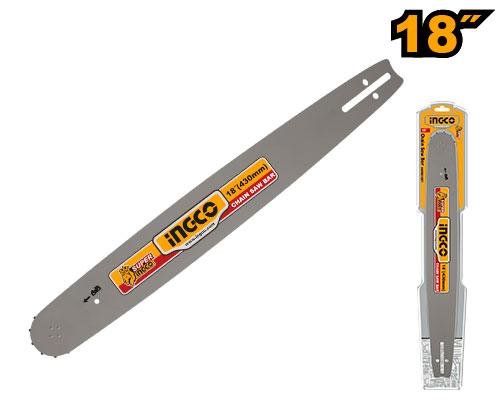 Barre de scie à chaîne 18" INGCO – AGSB51801 | Coupe stable et précision durable - INGCO TUNISIE ® | Site officiel