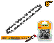 Chaîne de tronçonneuse AGSC50801 – 8" | Pas 3/8" – Jauge 0.043"