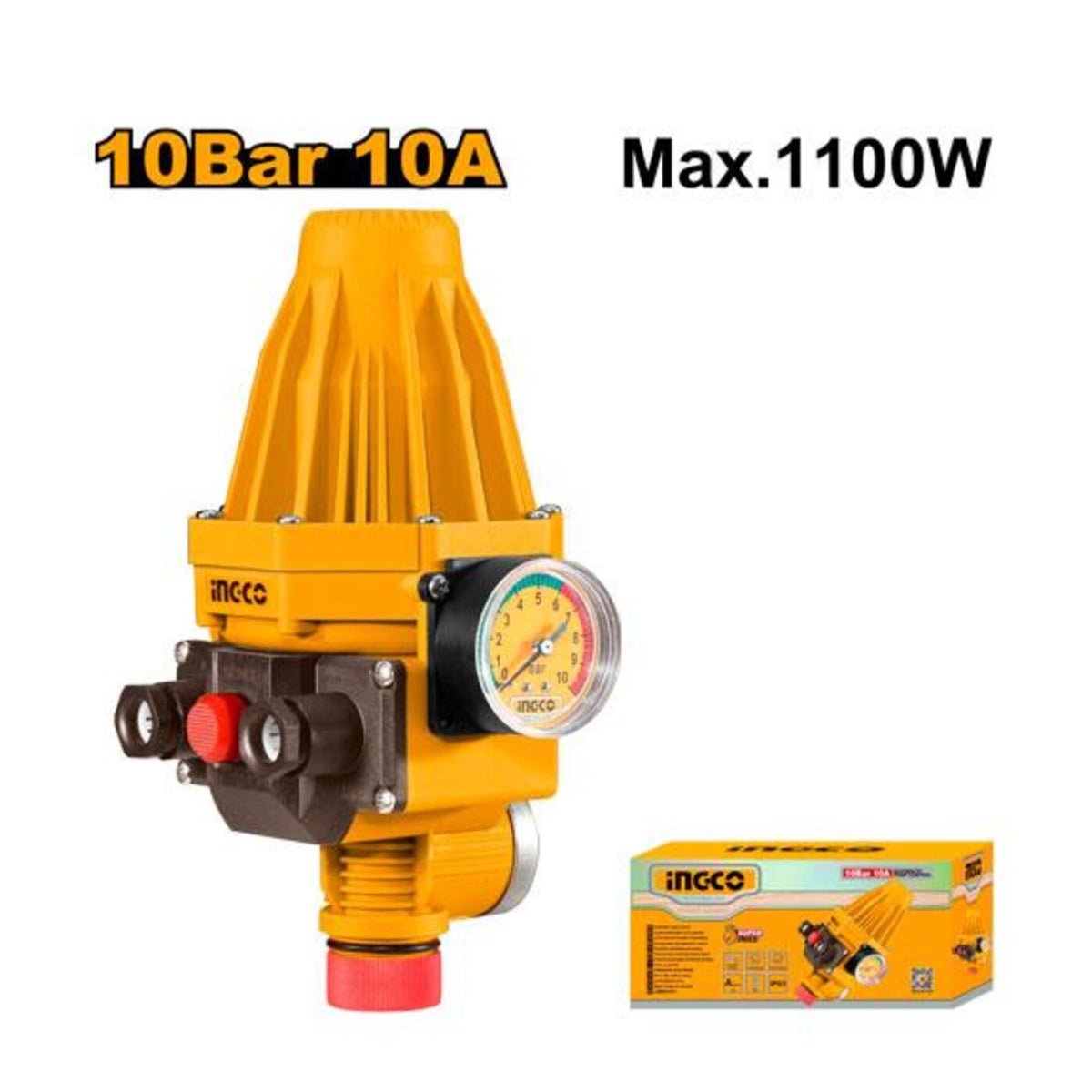 Contrôleur automatique de pompe – INGCO WAPS002 | Protection intelligente et performance optimisée - INGCO TUNISIE ® | Site officiel