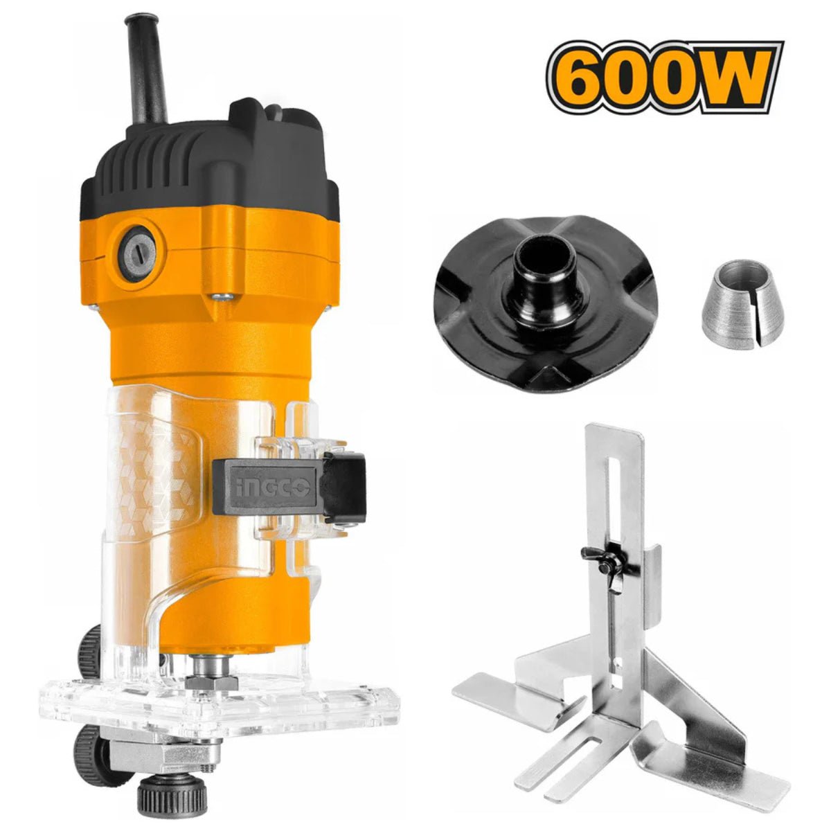 Défonceuse / Affleureuse à Paume INGCO PLM6001 – 600 W - INGCO TUNISIE ® | Site officiel