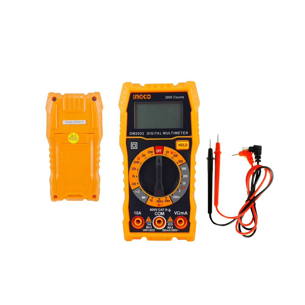 Digital multimeter 600v INGCO DM2002 - INGCO TUNISIE ® | Site officiel