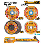 Disques Coupe Meulage 76 Mm 1,2 10 Mm ING Bricoleurs Précis