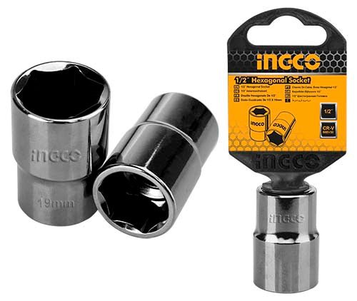 Douille Hexa 19mm CRV Ingco Précise Fiable Pour Artisans HHAST12191 - INGCO TUNISIE ® | Site officiel