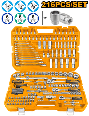 Ensemble Outils Combinés 216 Pièces ING Qualité Pro