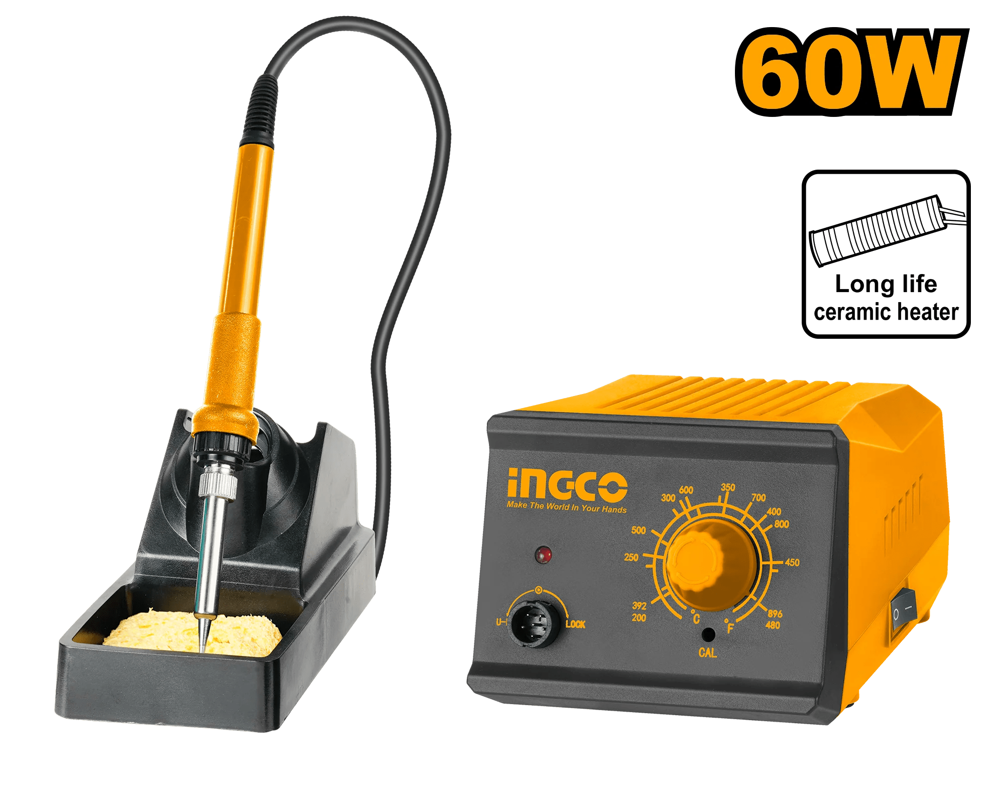 FER A SOUDEUR 60W INGCO SI016923 - INGCO TUNISIE ® | Site officiel