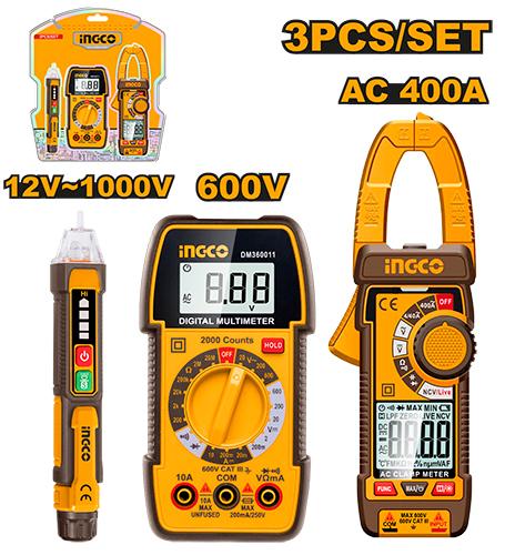 Kit de mesure électrique INGCO DM3069 – 3 pièces - INGCO Tunisie