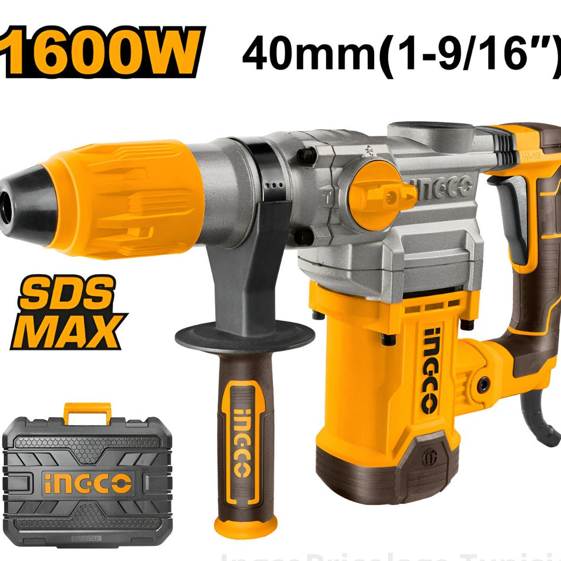 Marteau Perforateur 1600W SDS Max INGCO RH16008 Pour Pros - INGCO TUNISIE ® | Site officiel