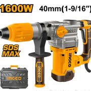 Marteau Perforateur 1600W SDS Max INGCO RH16008 Pour Pros