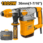 Marteau Perforateur 1800 W INGCO Puissant Pour Pros