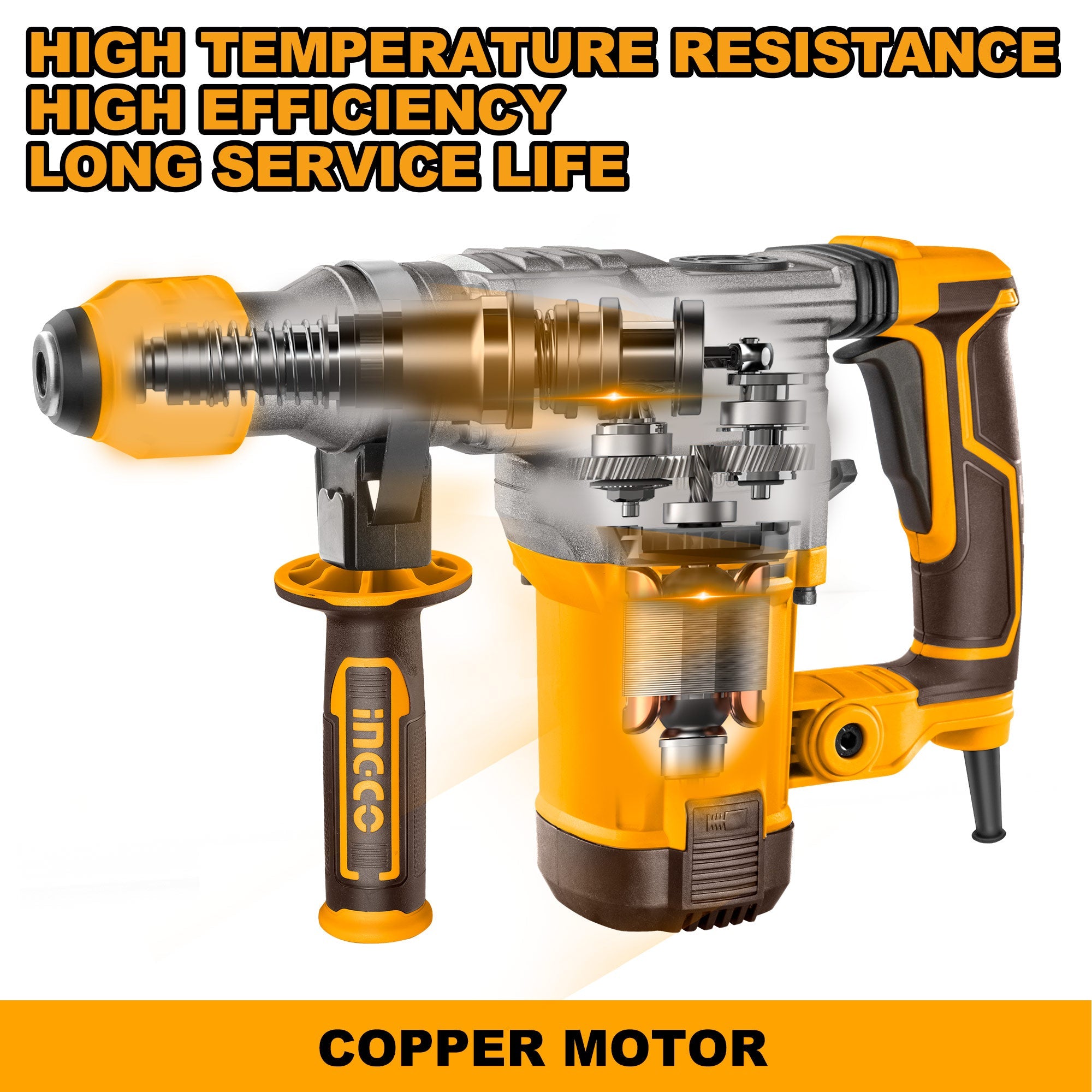 Marteau Perforateur INGCO 1500 W SDS Anti Vibration DIY - INGCO TUNISIE ® | Site officiel