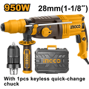 Marteau Perforateur Ingco 950 W Puissance Pour Pros