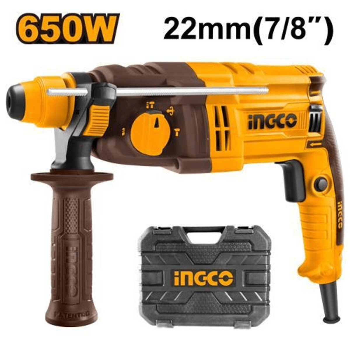 Marteau perforateur INGCO RGH6528 – 650 W - INGCO SME TUNISIE