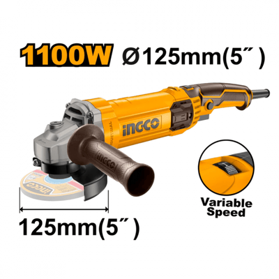 Meule a disque ingco 1100w avec variateur AG1100385