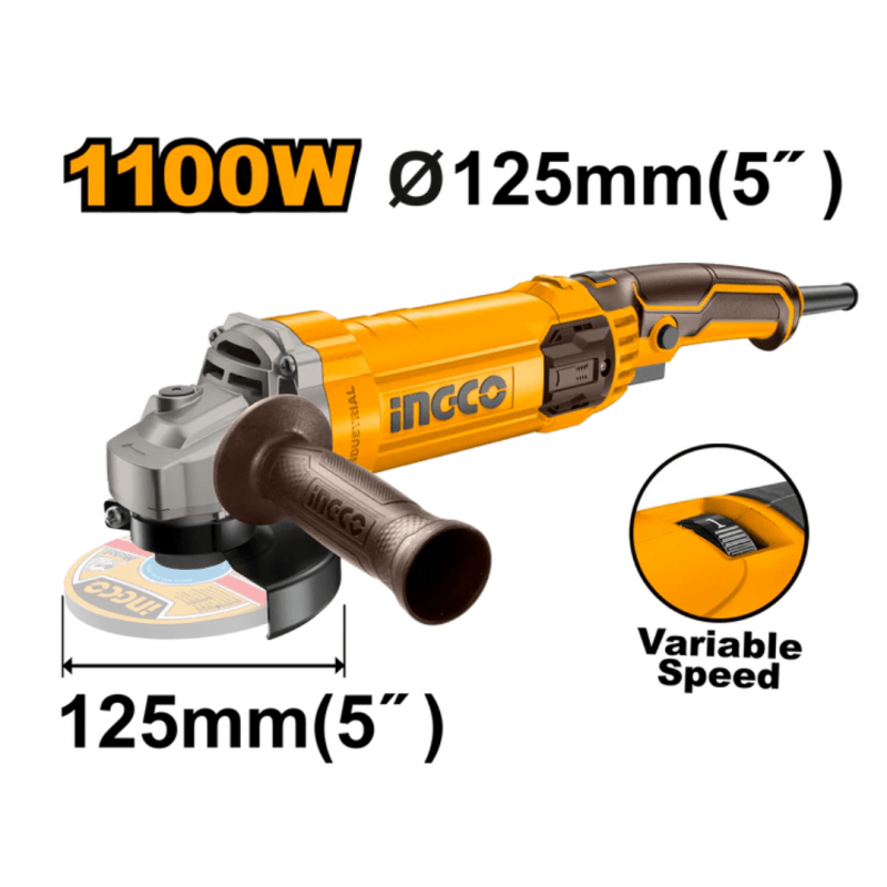 Meule a disque ingco 1100w avec variateur AG1100385 - INGCO TUNISIE ® | Site officiel