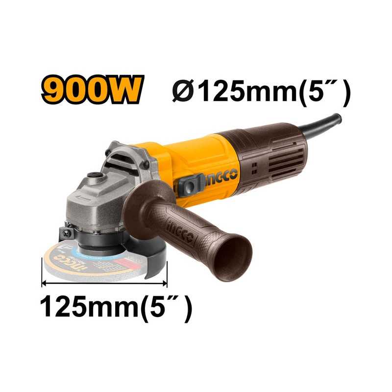 Meule À Disque Ingco 900 W Pro Découpe Métal Dur Fiable AG90028 - INGCO TUNISIE ® | Site officiel