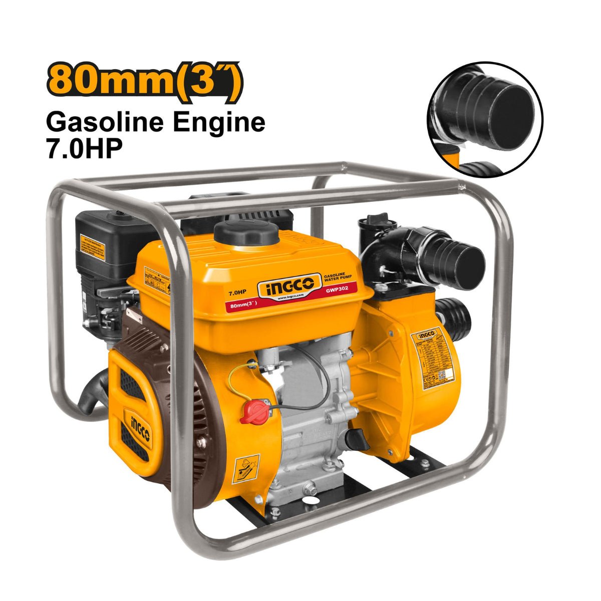 Motopompe à essence INGCO GWP302 - INGCO TUNISIE ® | Site officiel