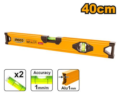 Niveau à bulle 40 cm – HSL58040 | Précision fiable et robustesse au quotidien - INGCO TUNISIE ® | Site officiel