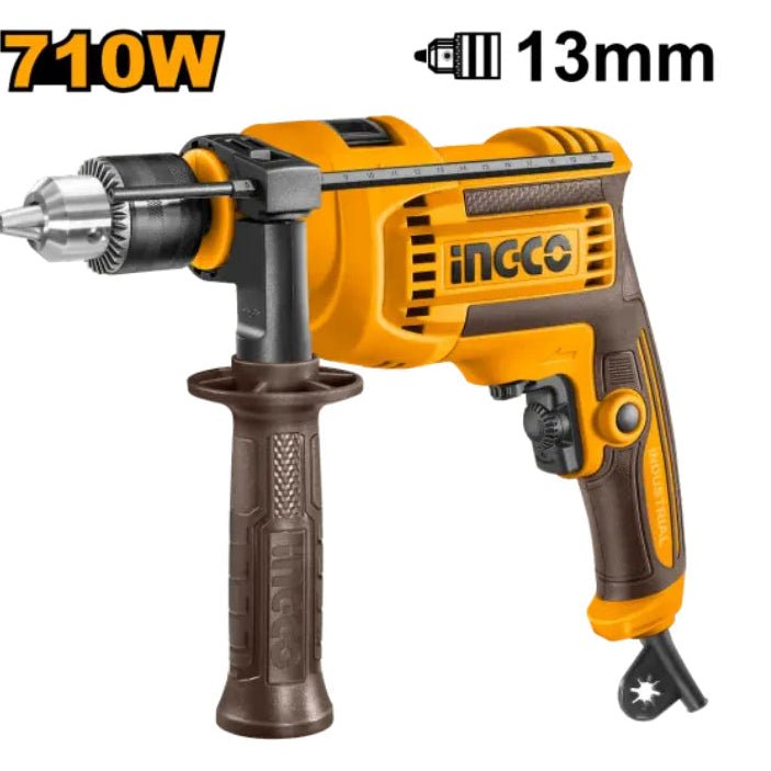 Perceuse 710 W INGCO – ID7118 | Puissance et précision pour tous vos travaux - INGCO TUNISIE ® | Site officiel