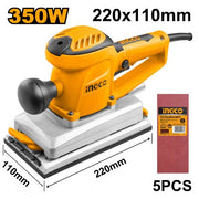 Ponceuse de Finition 350W INGCO FS35028