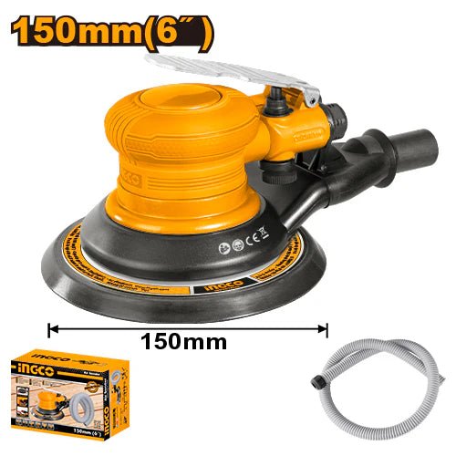 Ponceuse pneumatique 150 mm INGCO – APS1512 | Finition rapide et précision professionnelle - INGCO TUNISIE ® | Site officiel