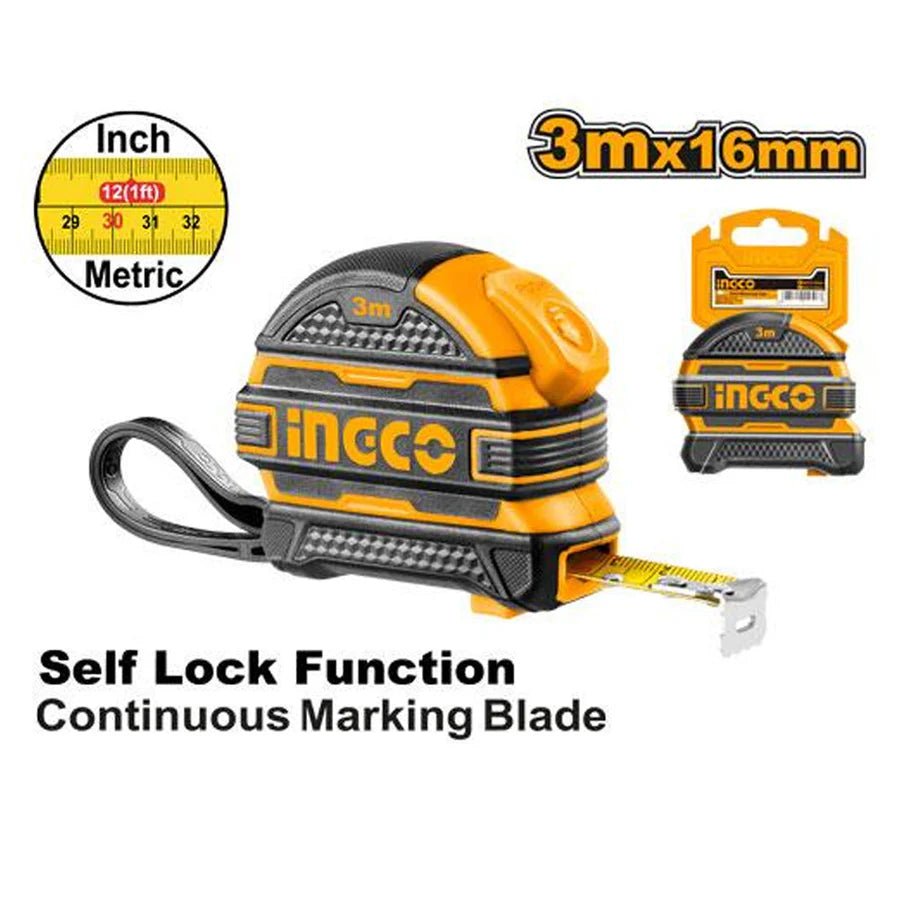 Ruban à mesurer industriel en acier 3M HSMT08316 - INGCO TUNISIE ® | Site officiel