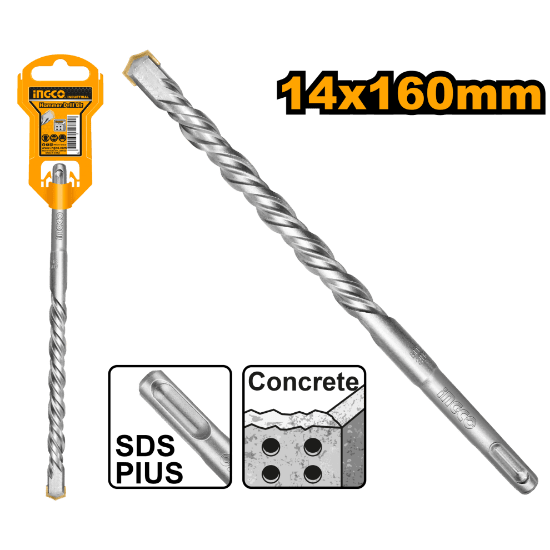 SDS PLUS INGCO DBH1211401 14x160mm - INGCO TUNISIE ® | Site officiel