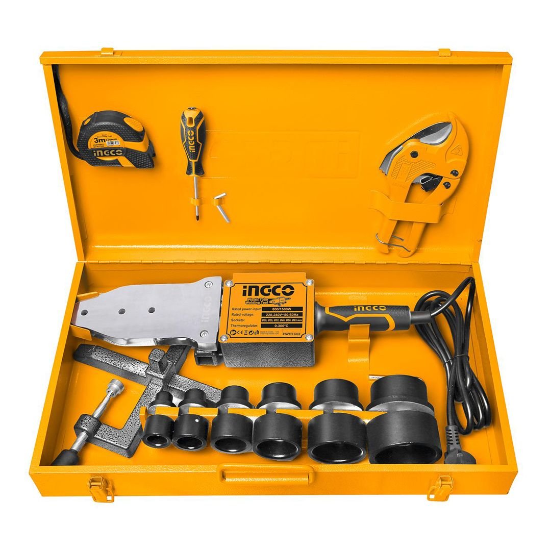 Soudeuse tube pvc 20 - 63mm ingco PTWT215002 - INGCO TUNISIE ® | Site officiel