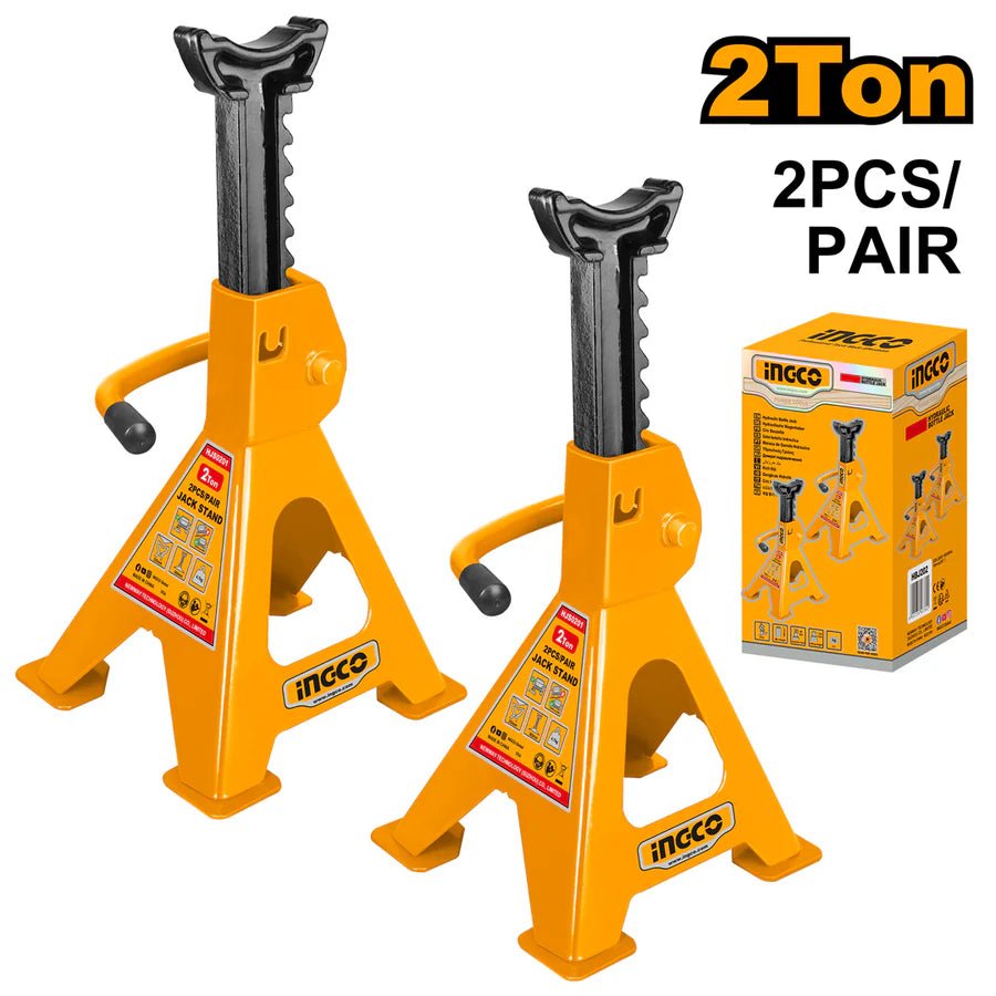 Support De Cric Ingco 2 Pièces 2T Durable Pour Ateliers HJS0201 - INGCO TUNISIE ® | Site officiel
