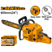 Tronçonneuse 62 CC INGCO – GCS5602411 | Puissance maximale pour travaux intensifs