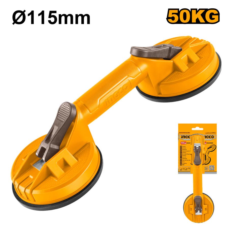 Ventouse à verre 115 mm avec traction maximale 50 kg HSU025001 ING - INGCO TUNISIE ® | Site officiel